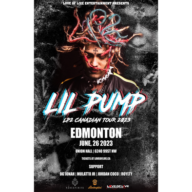 Mark Your Calendars: OG Jonah Joins Lil Pump in Edmonton on June 26th at Union Hall!